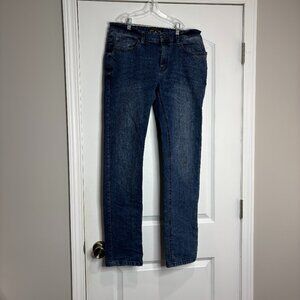 Men's Ring of Fire Blue Slim Jeans Size 33 x 34 (Flawed)